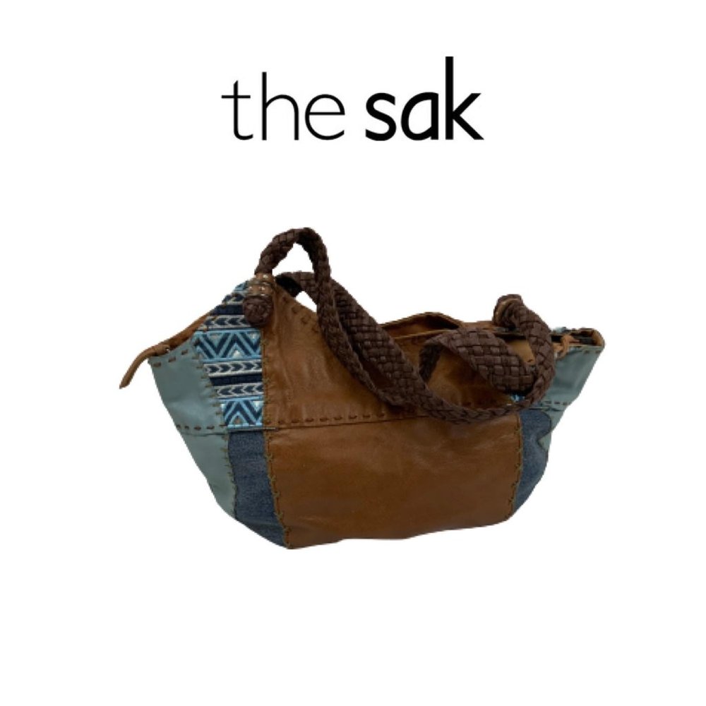 The Sak Leather & Fabric Handbag